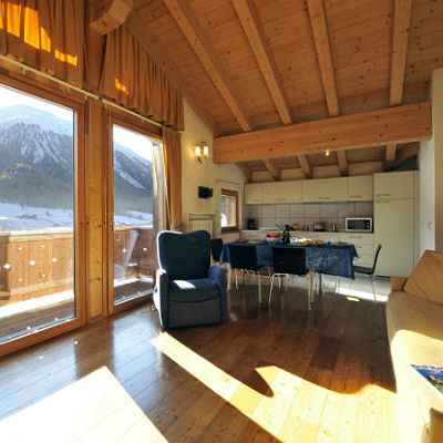 Appartement direct aan de piste in Livigno, Italie Alpen